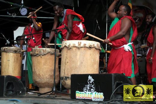 Jampara (RU) feat. Batalion and Burundi Drummers 23 Reggae Jam Festival - Bersenbrueck 30. Juli 2017 (15).JPG